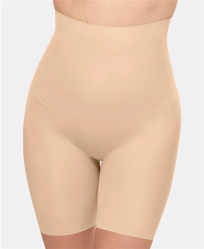 NWT Wacoal XL Inside Edit Firm Control Thigh Slimmer 808307 Beige 131349