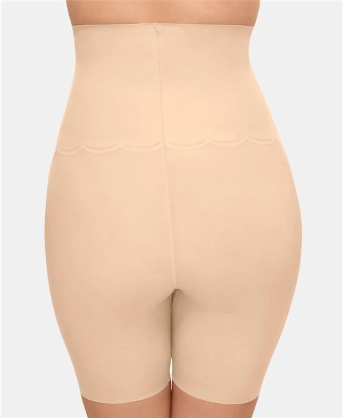 NWT Wacoal XL Inside Edit Firm Control Thigh Slimmer 808307 Beige 131349