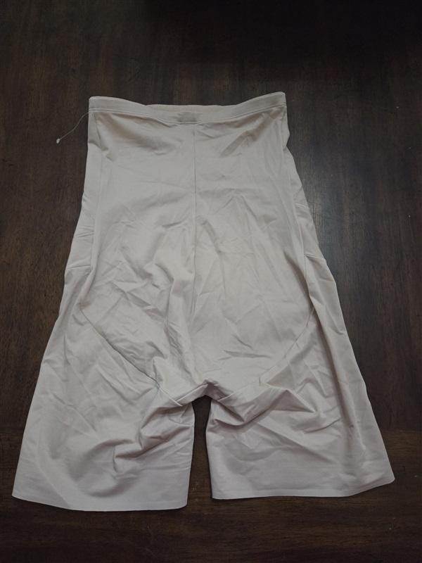 NWOT MiracleSuit L Instant Tummy Tuck Hi-Waist Thigh Slimmer 2419 Beige 131365