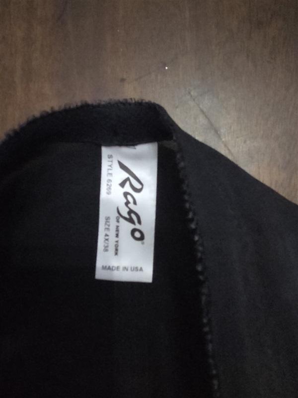 NWT Rago 4x Capri Pant Liner Power Mesh Fabric Extra Firm 6269 Black 131366