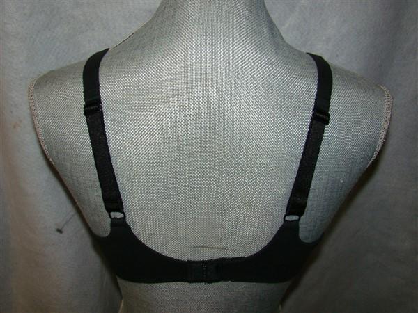 NWT Wacoal 36B How Perfect Soft Cup Bra 852189 Wirefree Black 131379