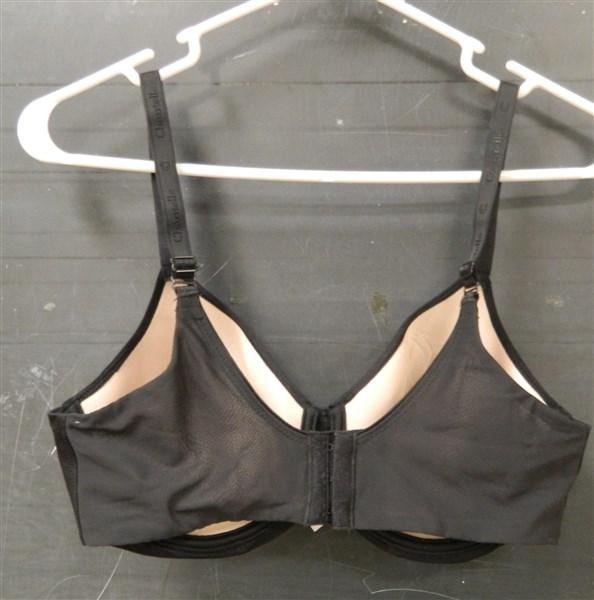 NWOT Leading Lady 52B Molded Lightly Padded Underwire Bra 5028 Black 131383