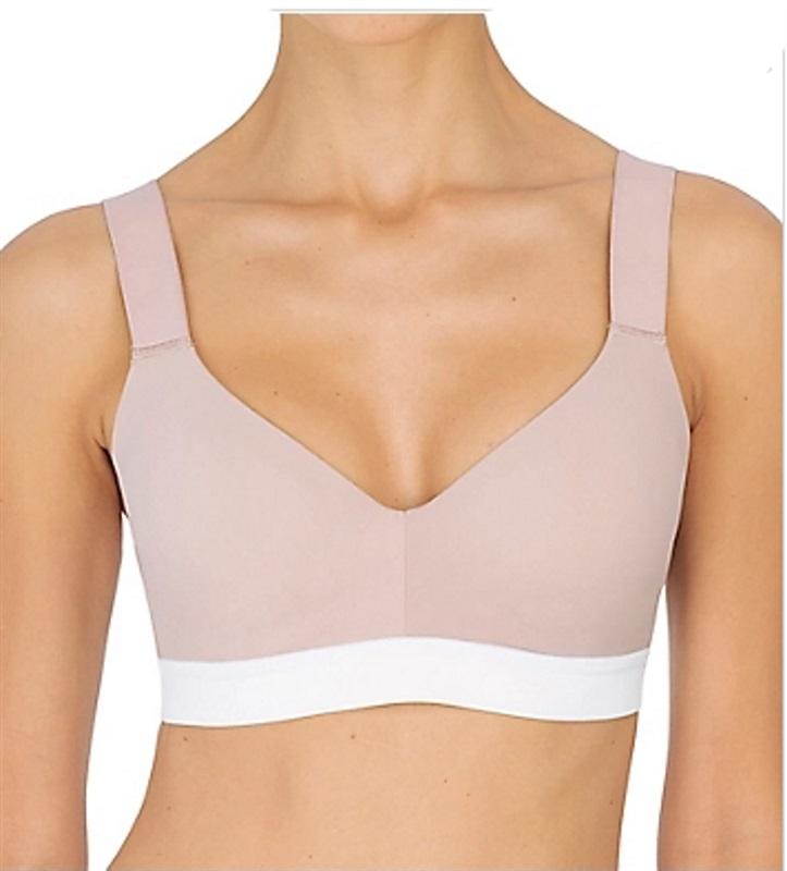 NWT Natori 34D Dynamic Convertible Contour Sports Bra 751245 rose 131388