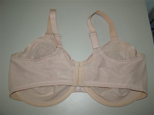 NWT Wacoal 42D Visual Effects Minimizer Bra 857210 Beige 131393