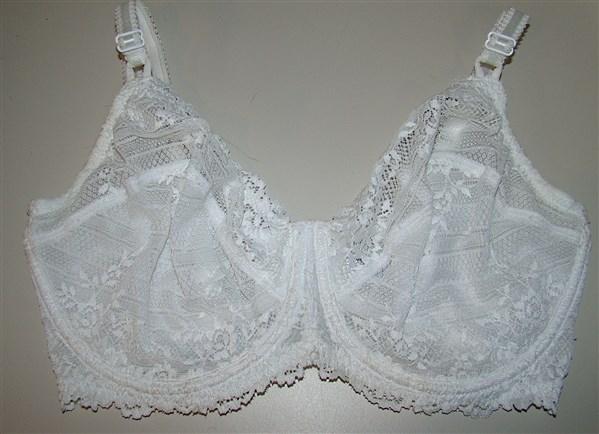 NWT Wacoal 38D Embrace Lace Underwire Bra 65191 White 131399