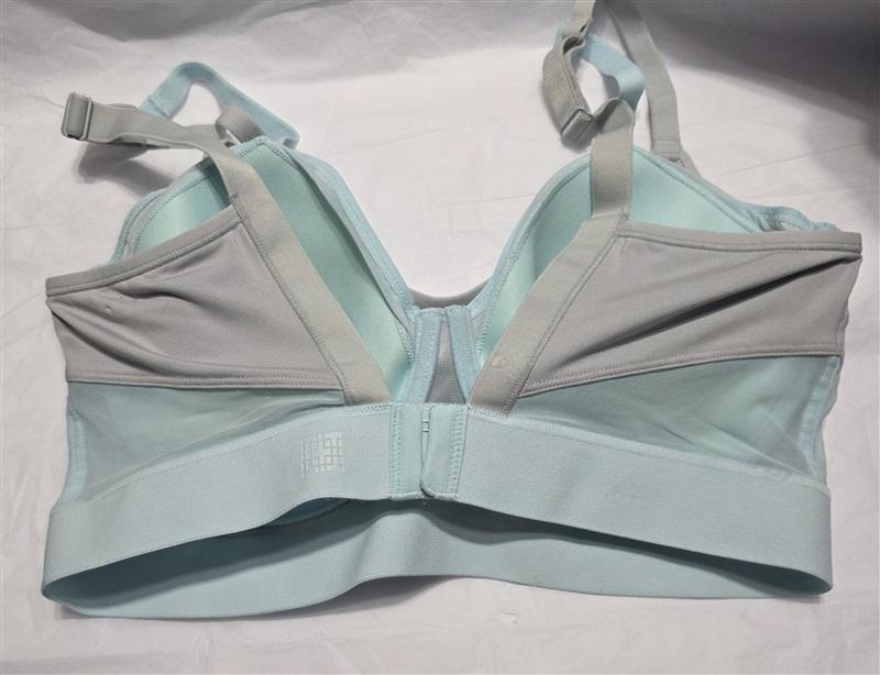 NWT Natori 36D GRAVITY HIGH IMPACT UNDERWIRE SPORTS BRA 752201 Blue Gray 131405