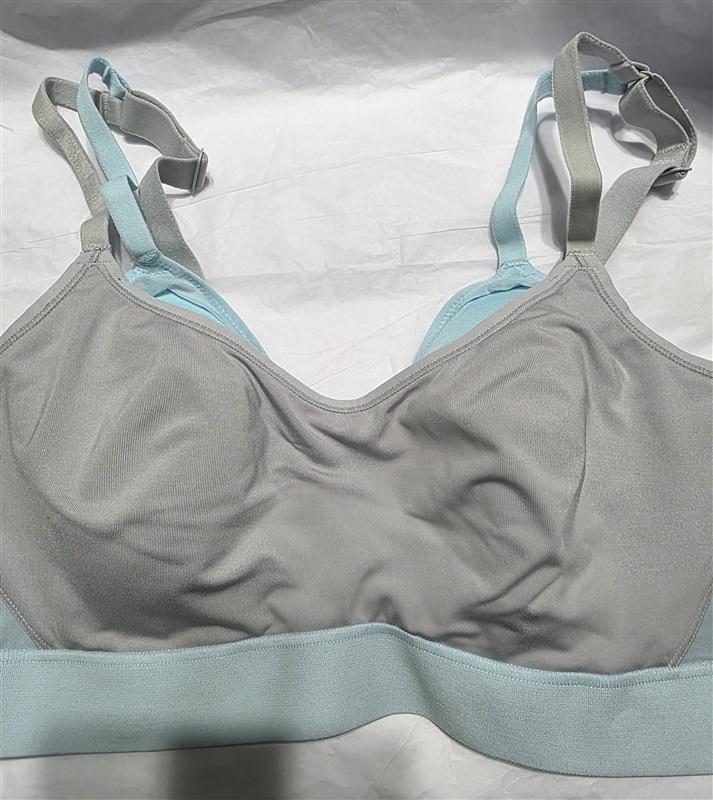 NWT Natori 36D GRAVITY HIGH IMPACT UNDERWIRE SPORTS BRA 752201 Blue Gray 131405