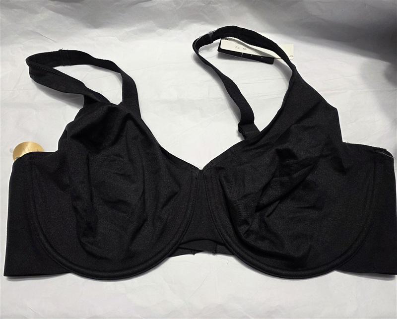 NWT Wacoal 40DD Comfortable Cool Underwire Bra 855385 Black 131407