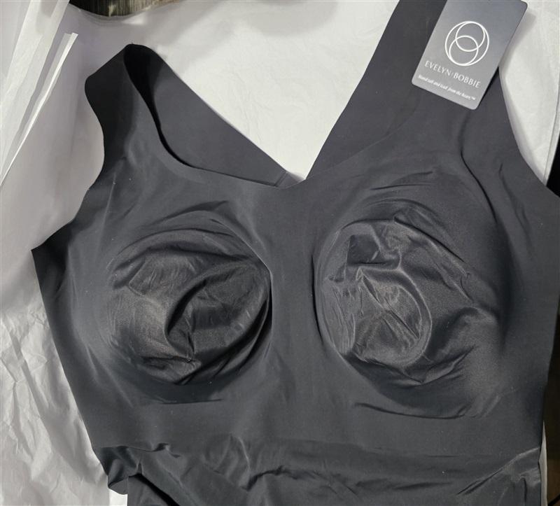 NWT Evelyn Bobbie 2X Defy Bra Shaping Tank Black 131412
