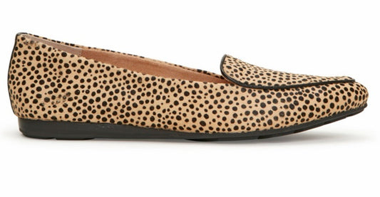 NWOT Me Too 6.5 Anissa Loafer Flat Pony Hair Cheetah Polka Dot Shoes 131436