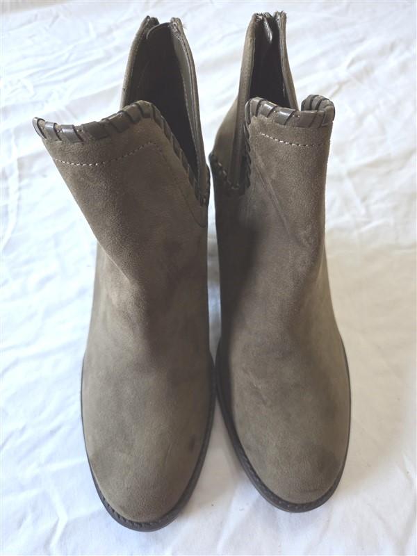 NWOTD Market Spruce 8.5 Laced Side Ankle Booties Olive Green 131442