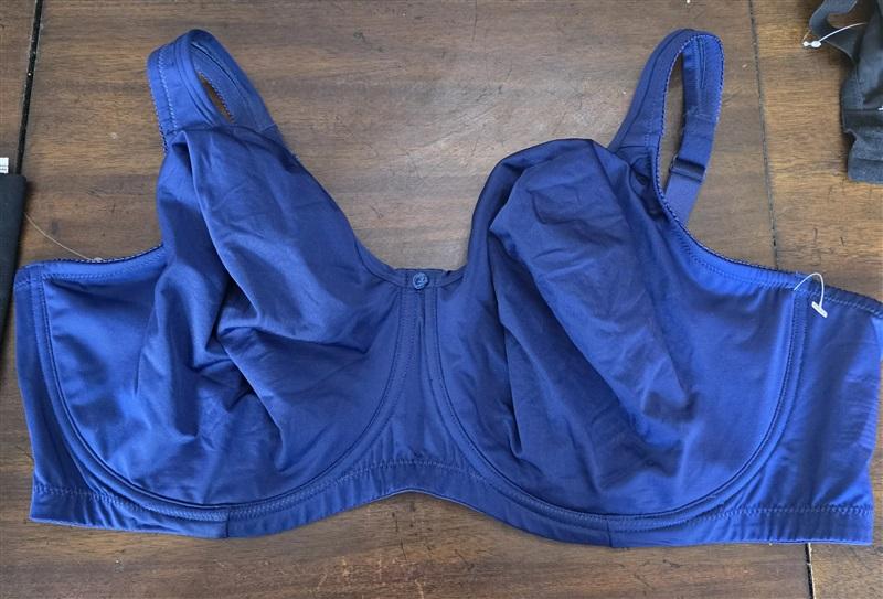NWOt Comfort Choice 38C Underwire Unlined Bright Blue Bra 131477