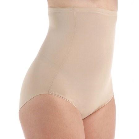 NWOT Naomi Nicole 1X Firm Control High Waist Comfort Brief 7775 Beige 131496