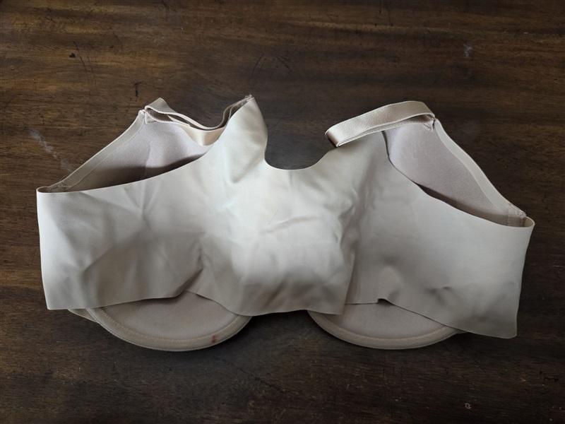 NWT Soma 42C Vanishing 360 Perfect Coverage Front Close Bra LT Beige 131499