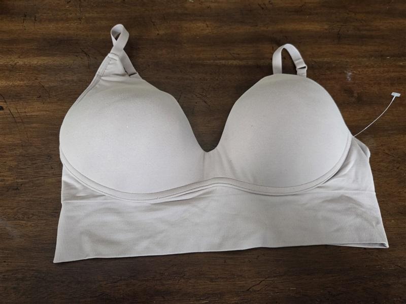 NWOT Maidenform XL Seamless Push-Up Bra Convertible Longline Bralette 131507