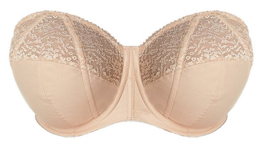 NWOT Goddess 36L Adelaide Underwire Strapless Bra GD6663 Beige 131515
