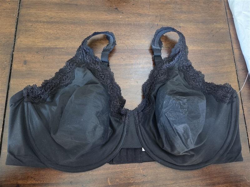 NWOT Wacoal 36D Softly Styled Underwire Bra 855301 Black 131535