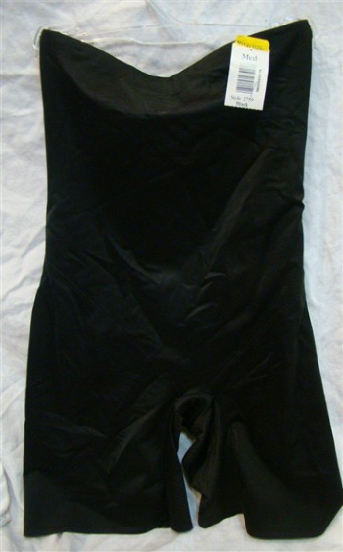 NWOT MiracleSuit M Hi Waist Brief Shaper Wonder Edge 2709 Black 131554