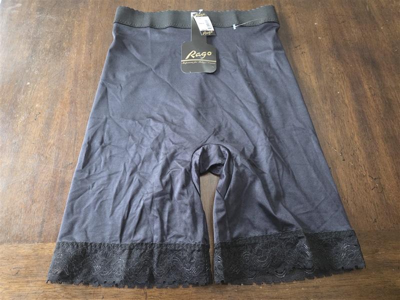 NEW Rago 4X Light Shaping High Waist Long Leg Bike Short 518 Black 131555