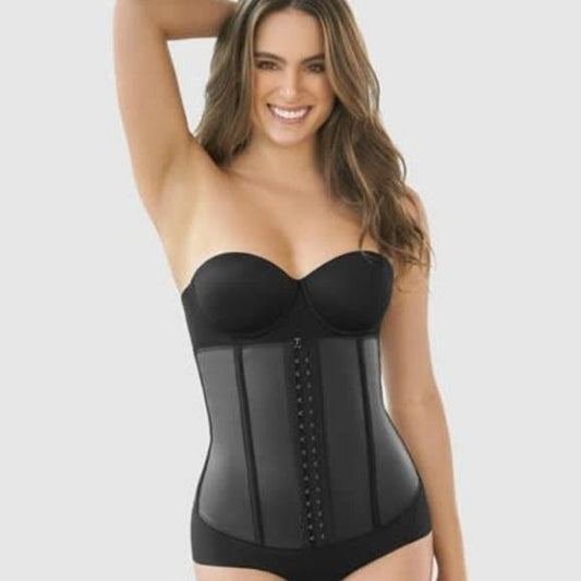 NWT Leonisa XL High-Waisted Latex Waist Trainer Extra-Firm Compression 131563