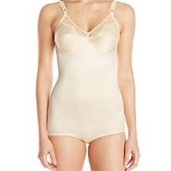 NWT RAGO 38C Body Briefer Medium Shaping 9190 Beige 126863