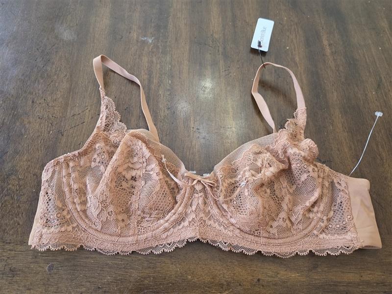 NWT Skarlett Blue 36A Minx Balconette Bra Brown 131589