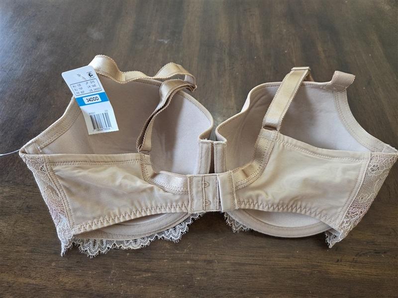 NWT b.tempt'd Wacoal 34DDD Wink Worthy Contour Bra 953221 Beige 131591