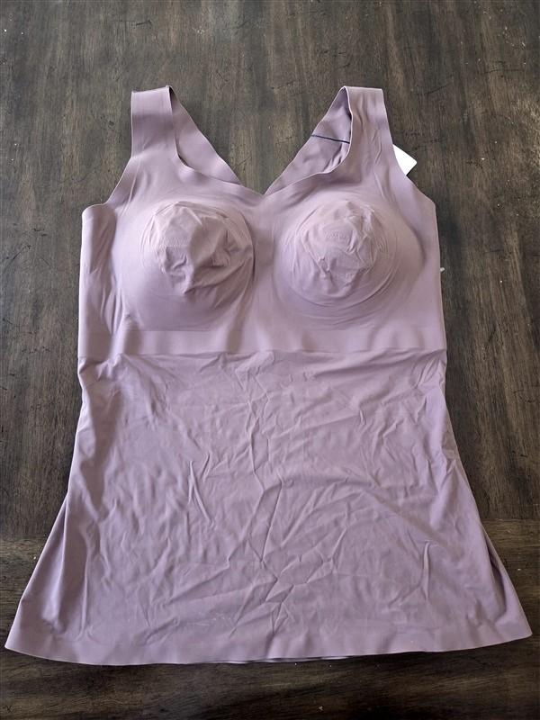 NWT Evelyn Bobbie 2X Defy Bra Shaping Tank Terra Cotta 131592