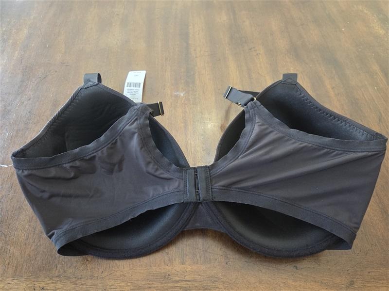 NWT Natori 38G Imagine J-Hook Contour Bra 731183 Black 131598
