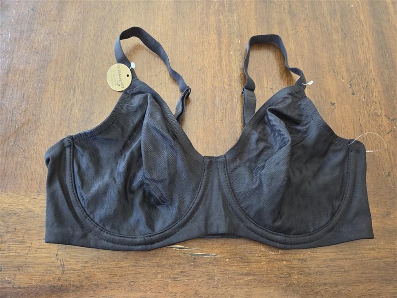 NWPT Wacoal 36D Elevated Allure Full Figure Underwire Bra 855336 Black 131600