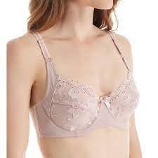 NWOT Carnival 36DD Full Figure Floral Lace Bra 511 Pink 131612