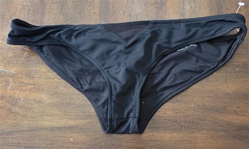 NWT Rachel Pally S Sheer Triangle Bikini Swim Bottom Black 131658