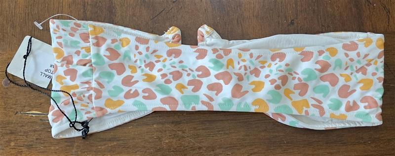 NWT Rachel Pally S Jaguar U Bandeau Bikini Swim Top 131666