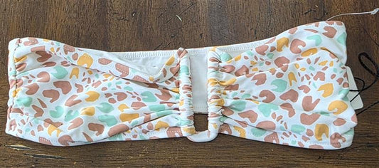 NWT Rachel Pally S Jaguar U Bandeau Bikini Swim Top 131666