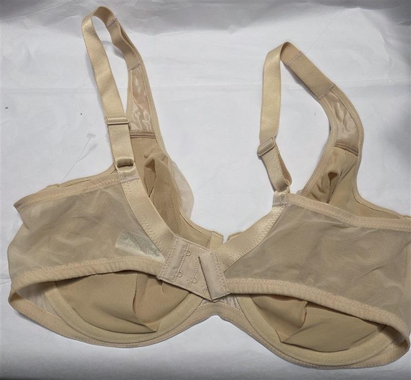 NWOT Wacoal 36DD Stark Beauty Underwire Bra 855225 Beige 131671