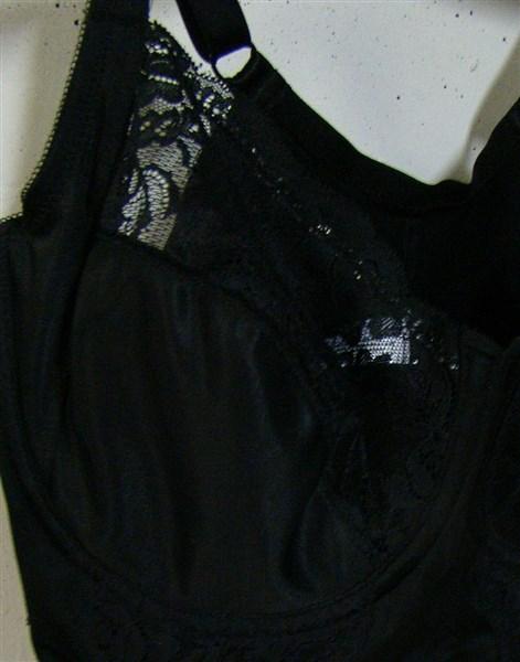 NWT Flexees Maidenform 42DD Firm Control Unlined Body Shaper 1456 Black 131672