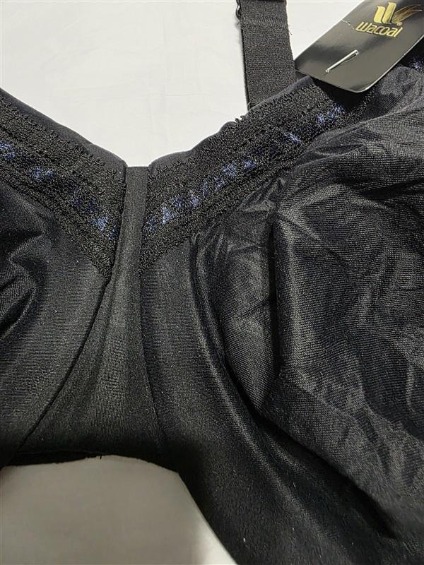 NWT Wacoal Perfect Primer 36D Full Figure Underwire Bra 855213 Black 131675