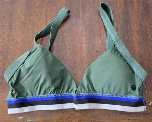 NWOT Lovers & Friends Work SMALL Olive Green Work Out Bra 131698