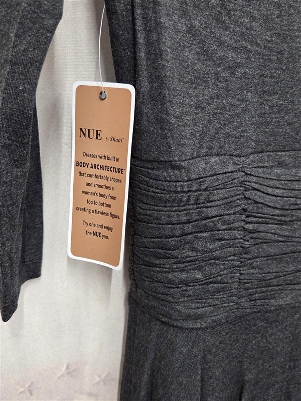 NWT Nue by Shani 4 Cold Shoulder Drape Wrap Dress S293 131729