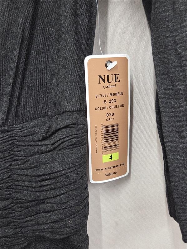 NWT Nue by Shani 4 Cold Shoulder Drape Wrap Dress S293 131729