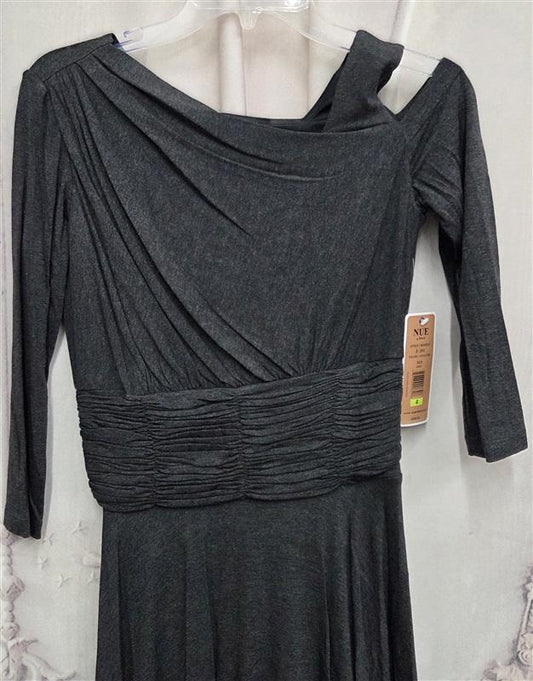 NWT Nue by Shani 4 Cold Shoulder Drape Wrap Dress S293 131729