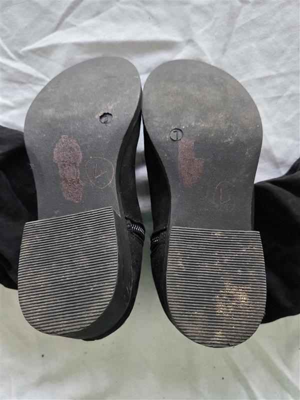 NWOTD JUST FAB 7 Jaxon Over-The-Knee Boot Black 131732