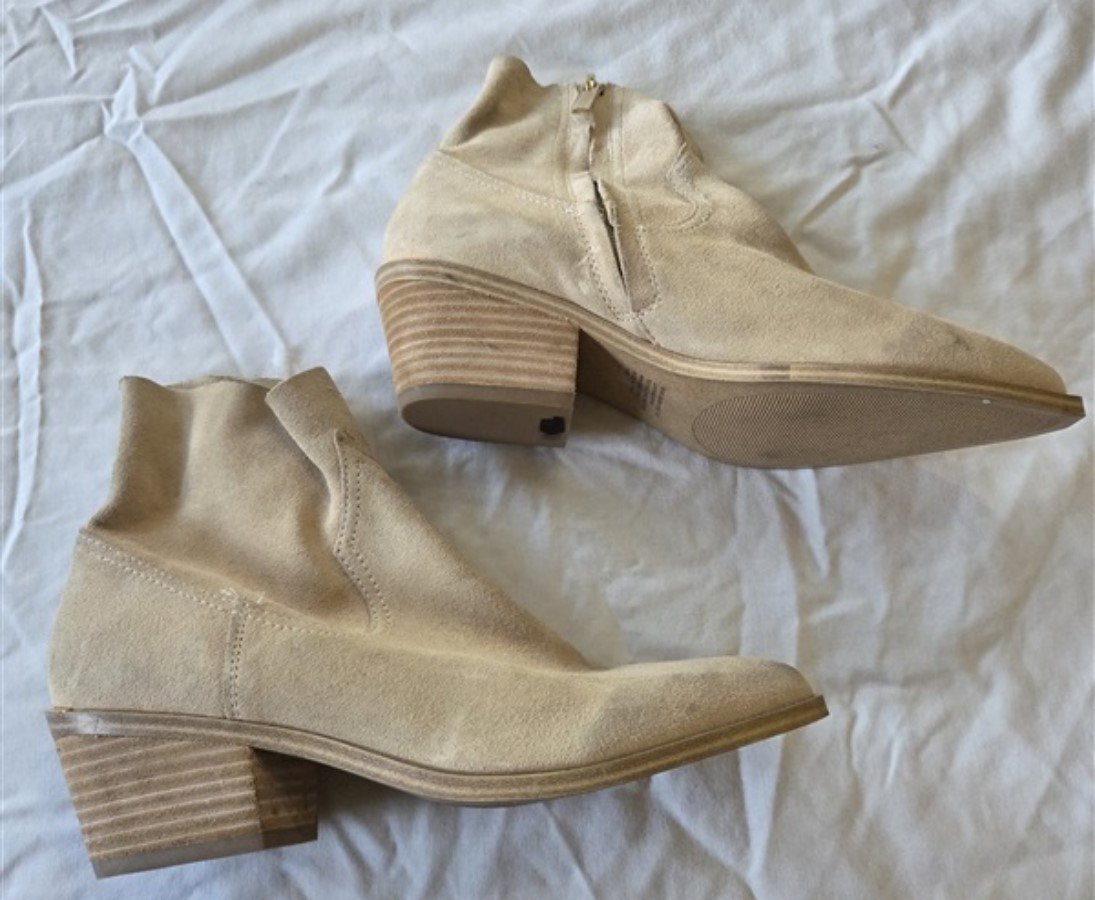 NWOTD Steve Madden 7 Braylen Western Pointy Toe Heeled Boots 131748