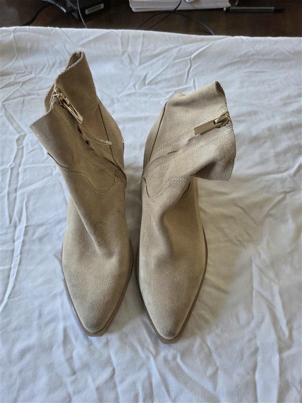 NWOTD Steve Madden 7 Braylen Western Pointy Toe Heeled Boots 131748