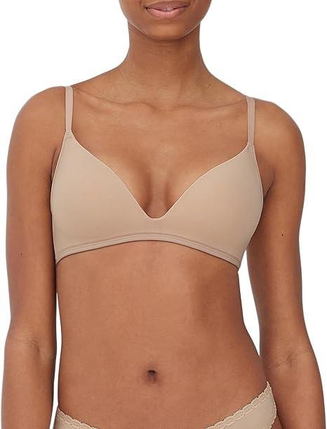 NWOT Skarlett Blue 34B Prestige Wireless Push-Up Bra Beige 131756
