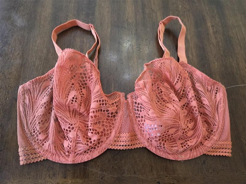 NWOTD Passionata Chantelle 34DDD Thelma Demi Bra 43H1 Orange 131757