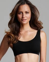 NWOT Hanro M Bra Touch Feeling Crop Top 1810 Black 131784