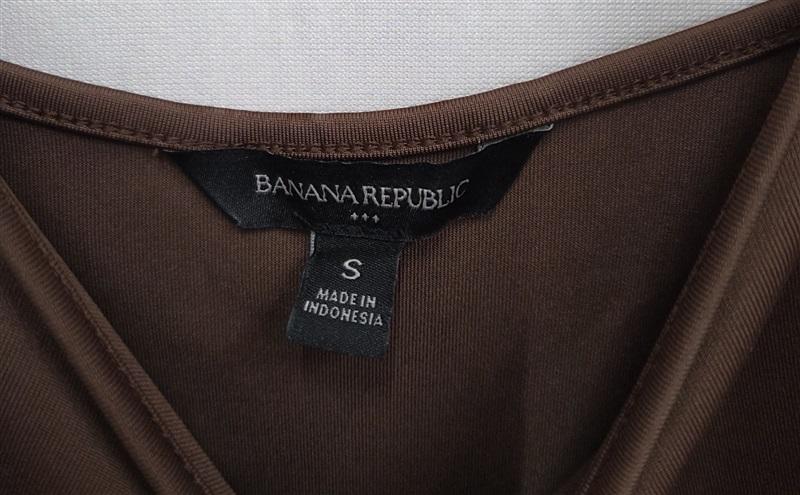 NWOT Banana Republic S Camisole Layering Brown Slip Dress 131804