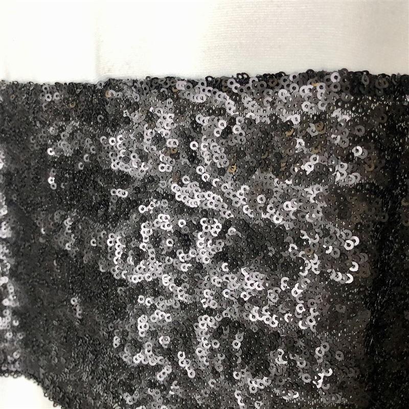 NWT Bailey 44 SMALL Anthropologie Do The Hustle Sequin White Black Dress 131806