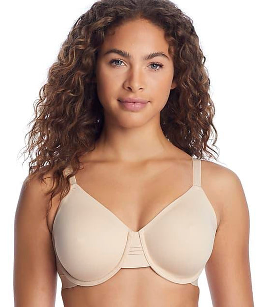 NWT Wacoal 36D Back At Ease Underwire 855308 Beige Bra 131817